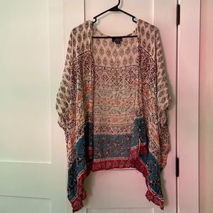 Angie floral print kimono